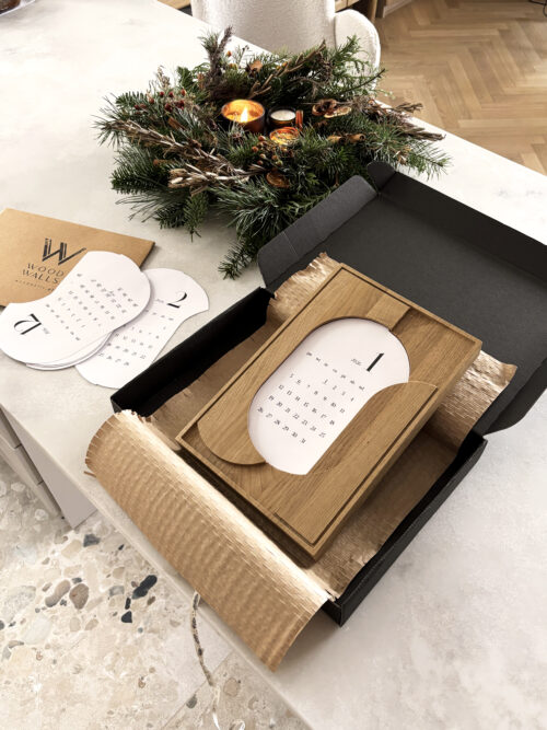 Kalendarz 2026 – Obraz z drewna – limitowany – zapakowany prezent!